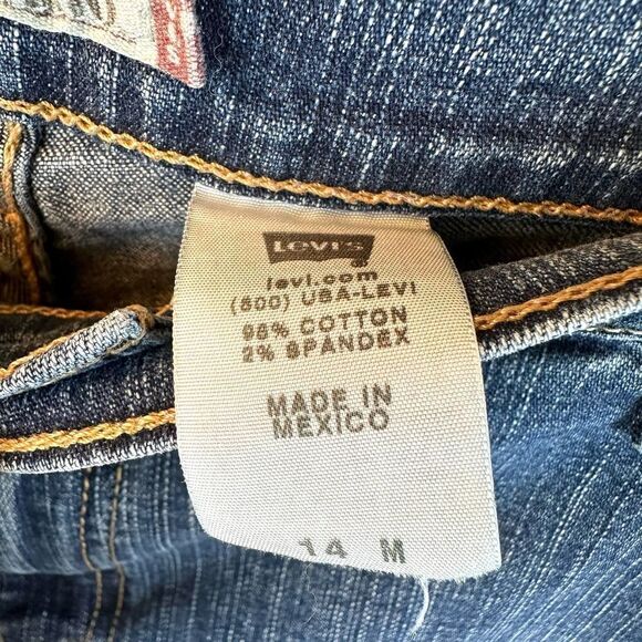 Levi’s 550 Relaxed Bootcut Blue Denim Jeans Women’s‎ 14 M Read - Picture 7 of 9
